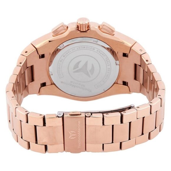 NWT Authentic Technomarine Manta Chronograph Quartz Silver Dial Men's Watch - Picture 3 of 3